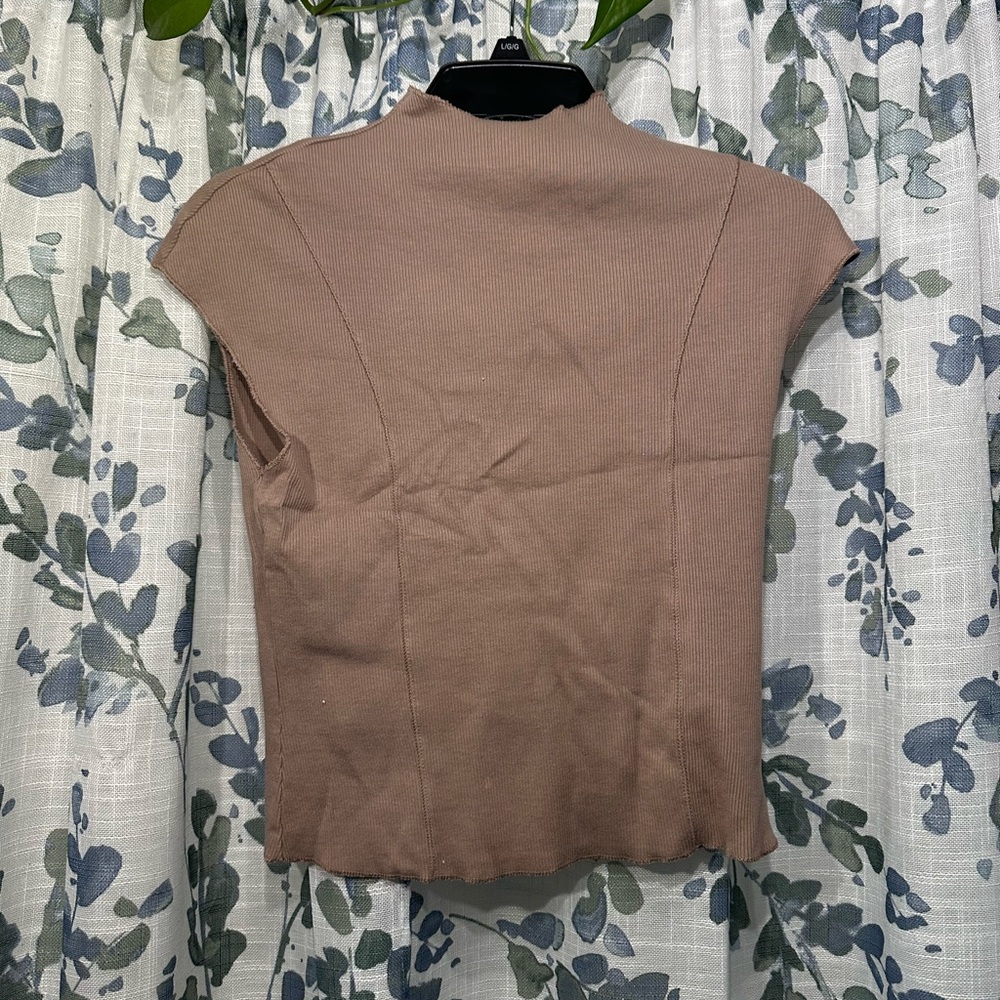 Elegant Tan Women's Top